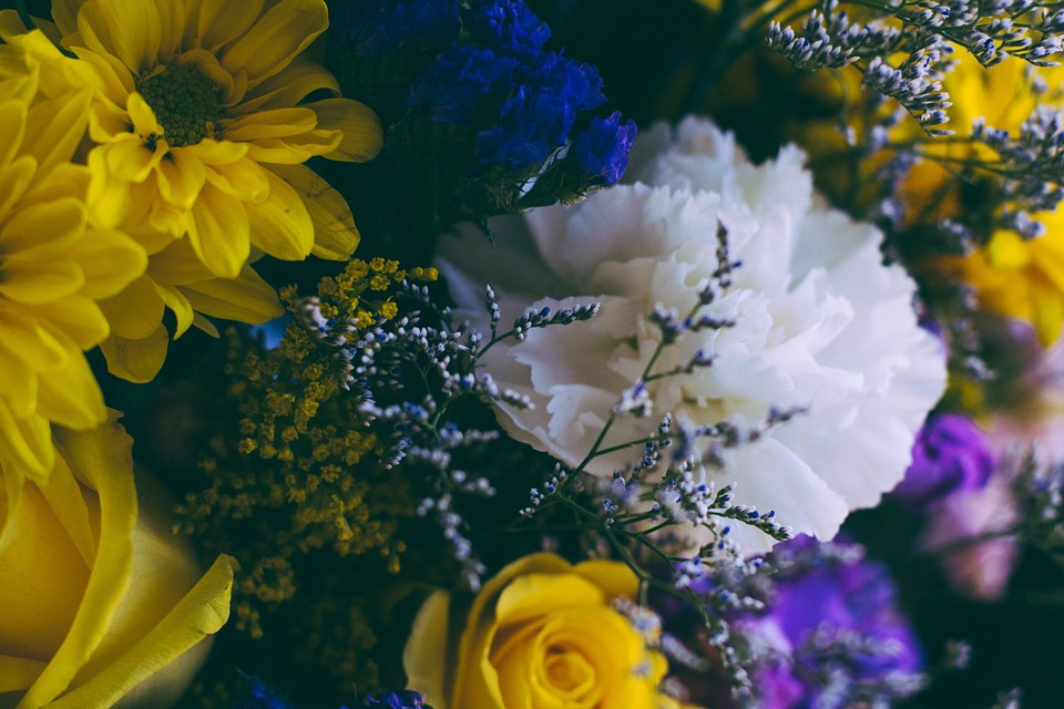 flowers, bouquet, colors