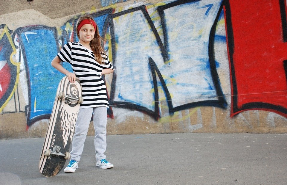 skateboard, girl, skate