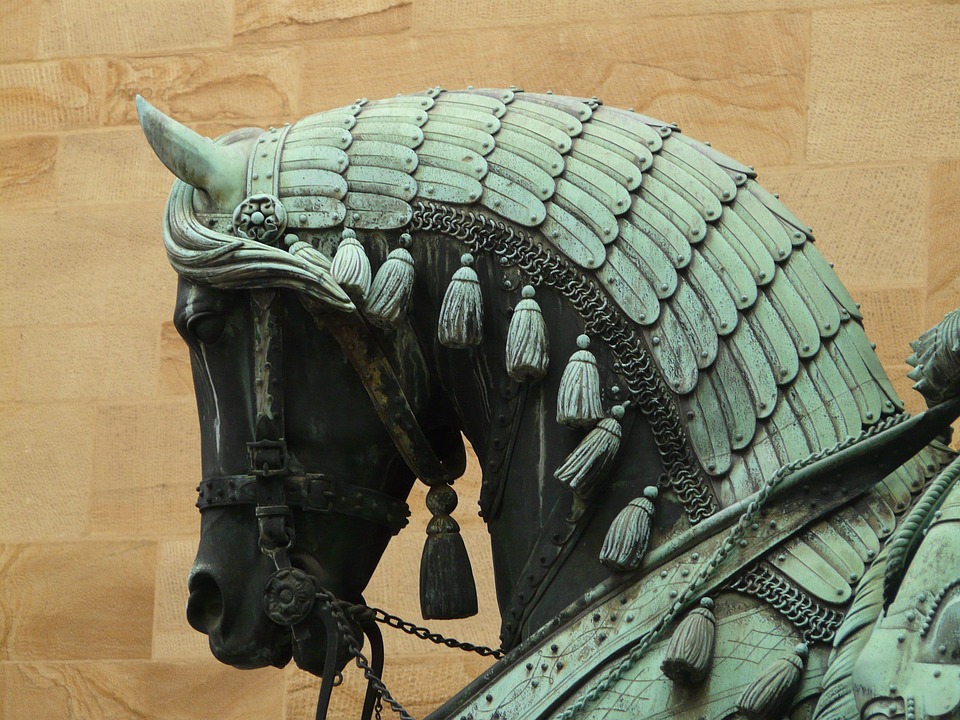 horse, ross, monument