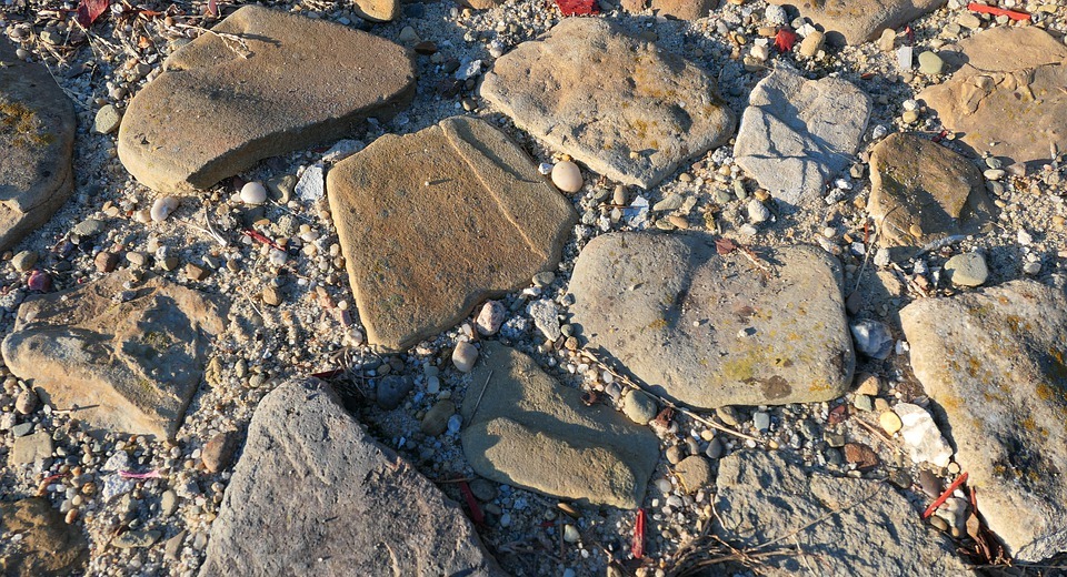 way, the stones, texture