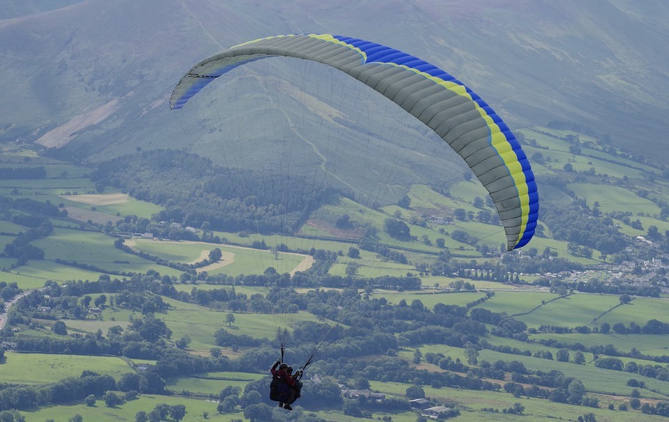 paragliding, adventure sport, glider