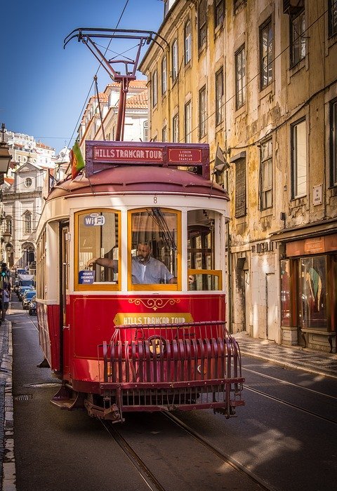 tram, portugal, transport
