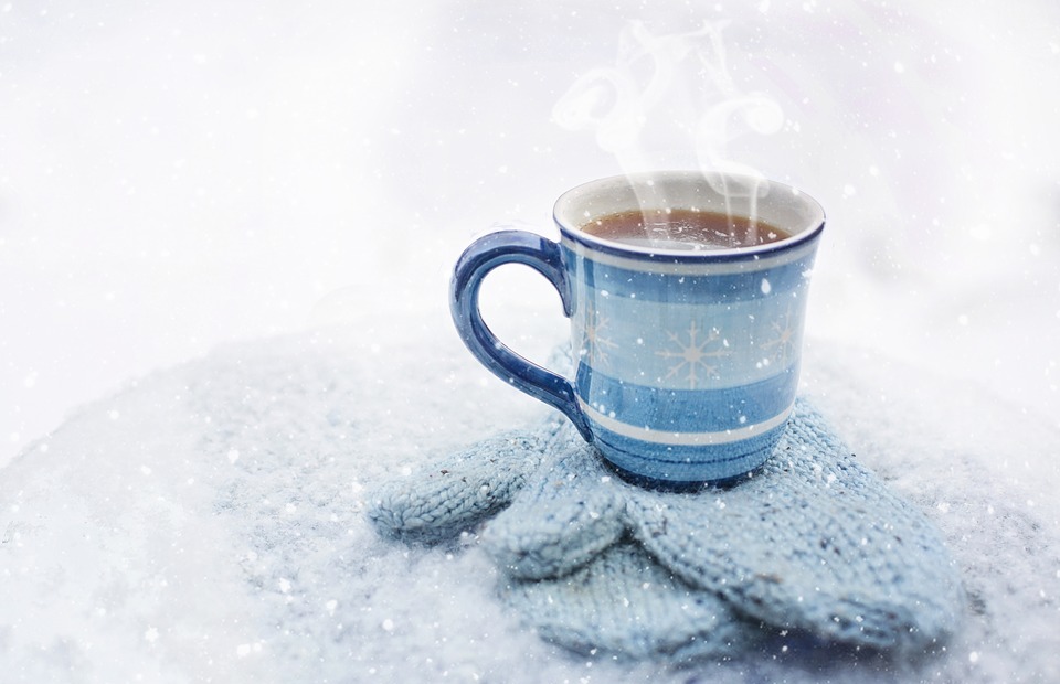coffee, mug, winter