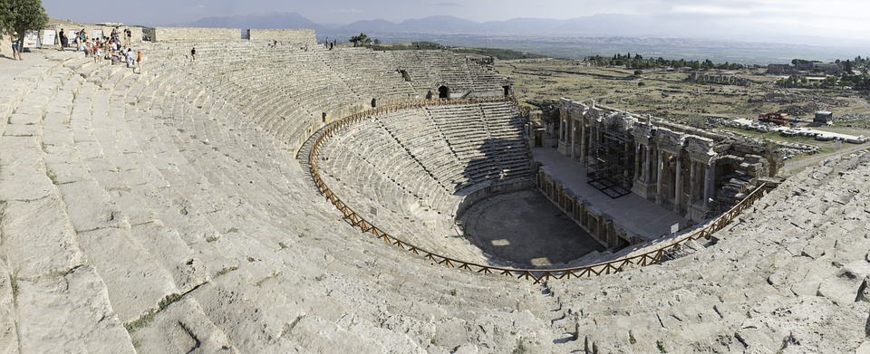 teatro, hierapolis, turkey