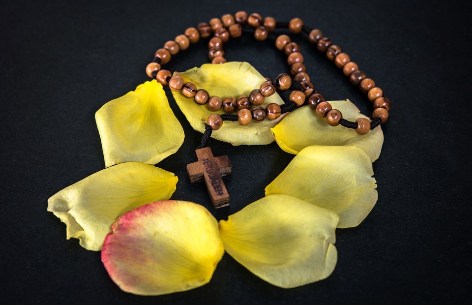 rosary, prayer, prayer chain