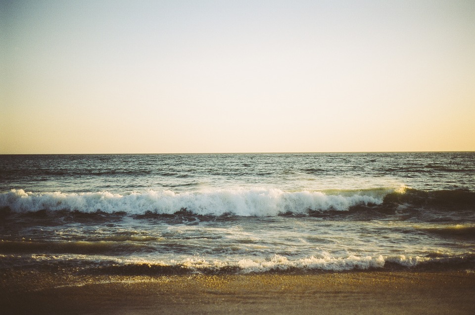 ocean, waves, sea
