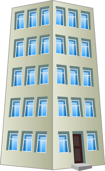 building, office, hotel