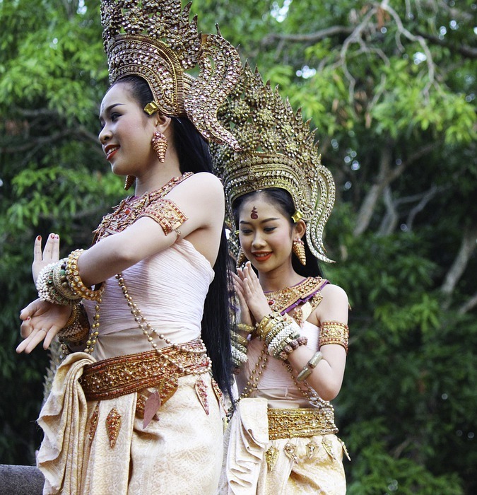 tradition, thai, dancer