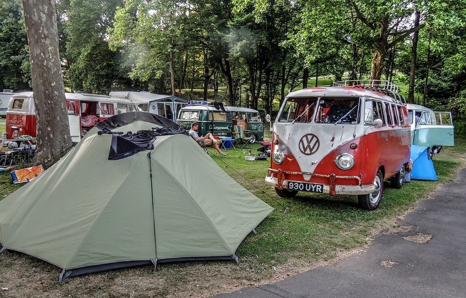 camping, recreation, camper