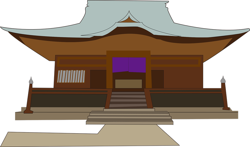 temple, building, buddhism