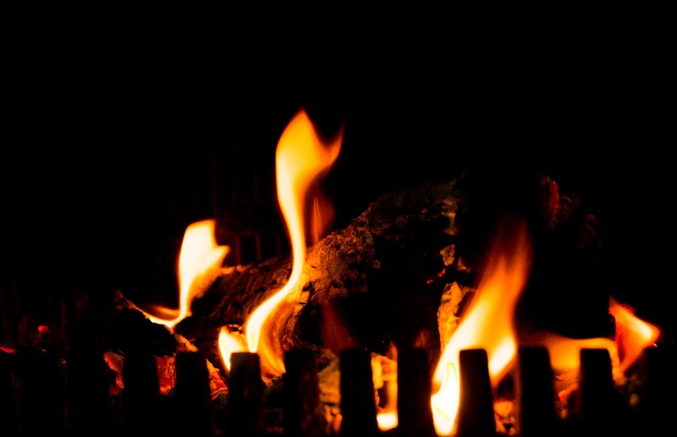 camp fire, fireplace, fire