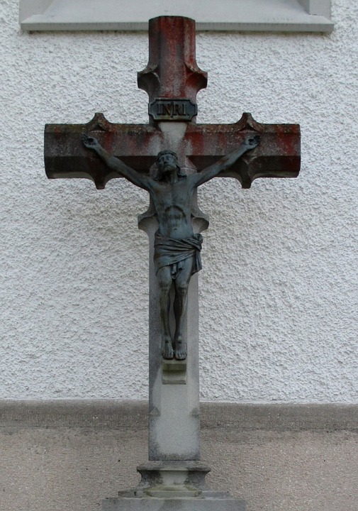 crucifix, cross, christian