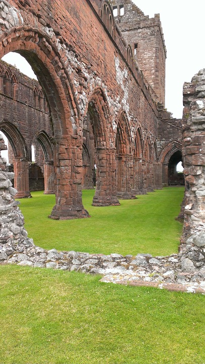 ruin, church ruins, gothic