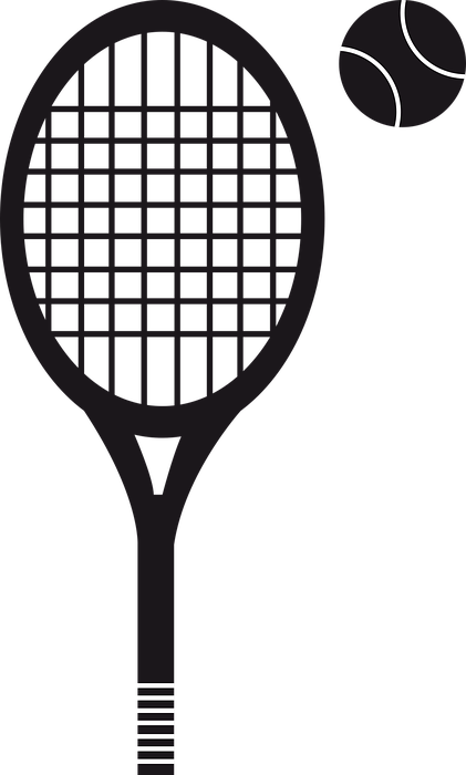 tennis, tennis racket, tennis ball