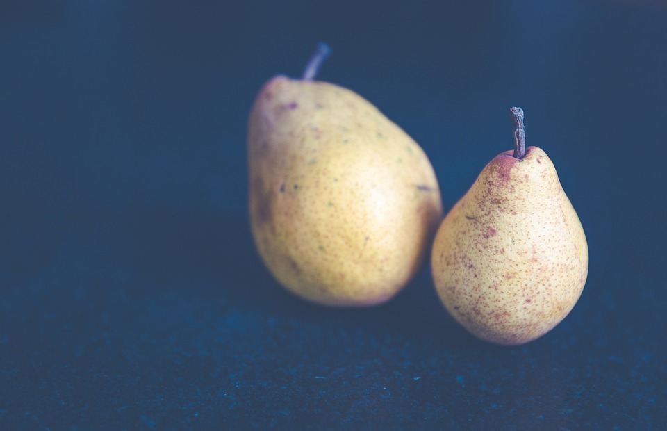 pears, fruit, juicy