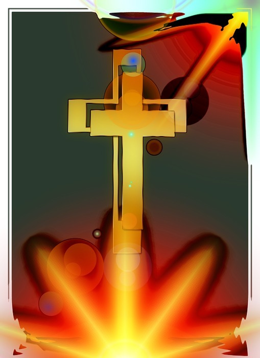 cross, prayer, church