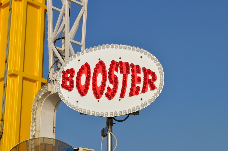 booster, font, amusement park