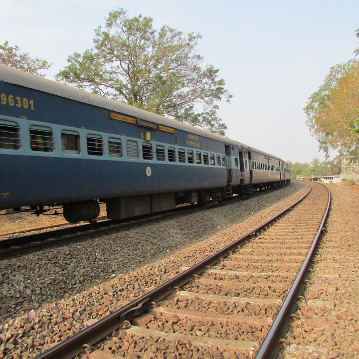 indian railway, dharwad, india