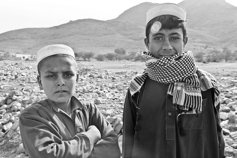 boys, afghani, portrait