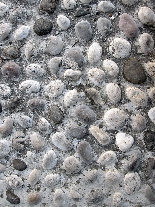 pebbles, background, texture