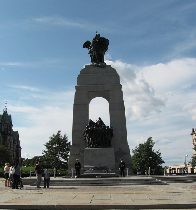 war memorial, ottawa, ontario