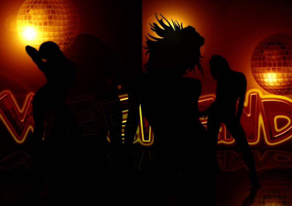 silhouette, woman, girl