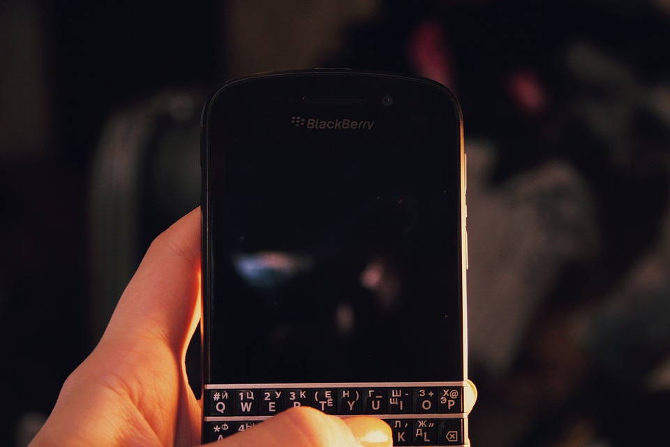 phone, blackberry, display