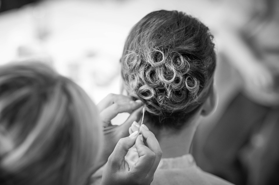 hairstyle, hair, wedding