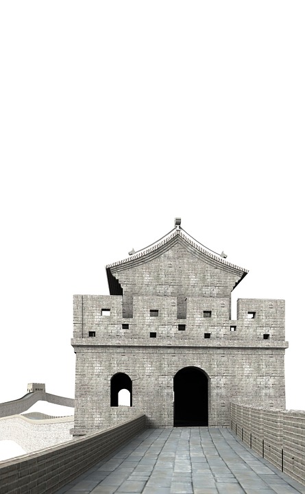 large, wall, china