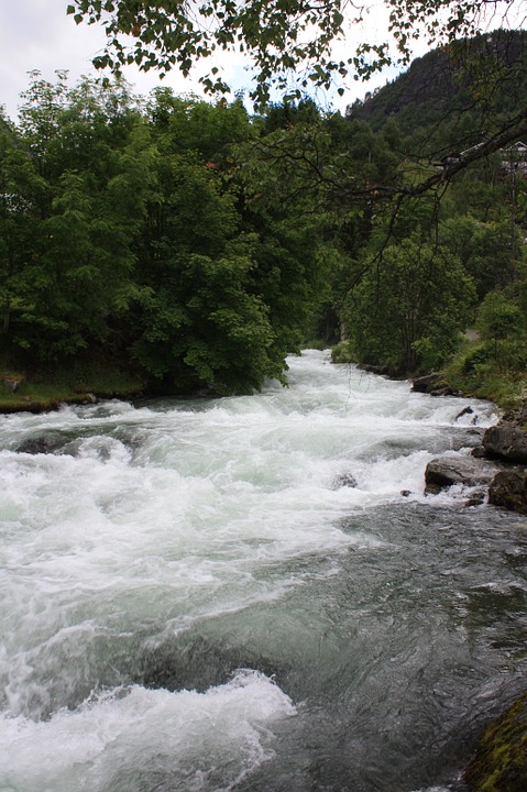 waterfall, geiranger, geirangerfjord