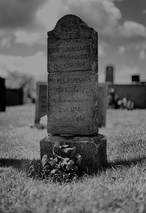 cemetery, grave, tombstone
