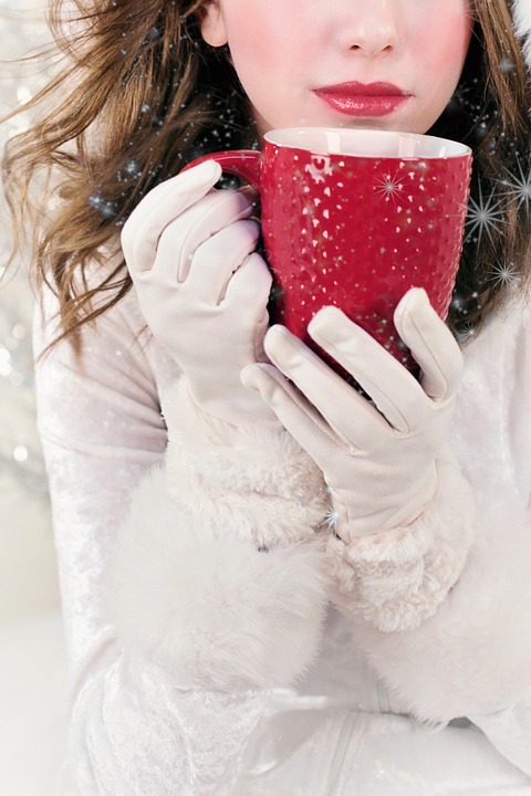 christmas, xmas, red mug