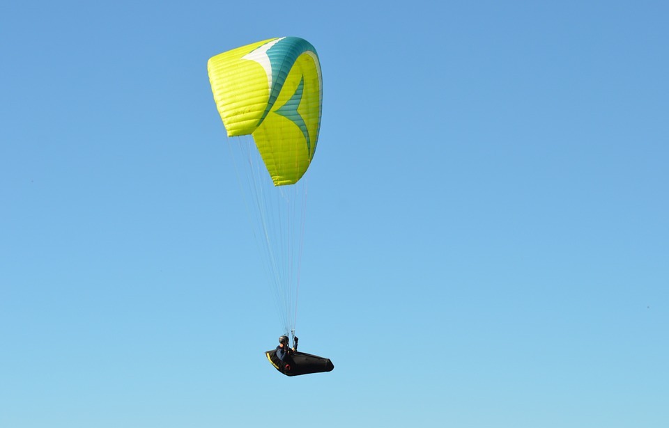 hang glider, paragliding, adventure bums