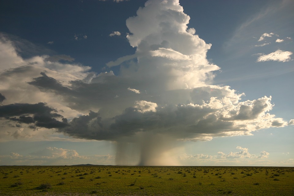 thunder cloud, cloud, rain - Stock Image - Everypixel