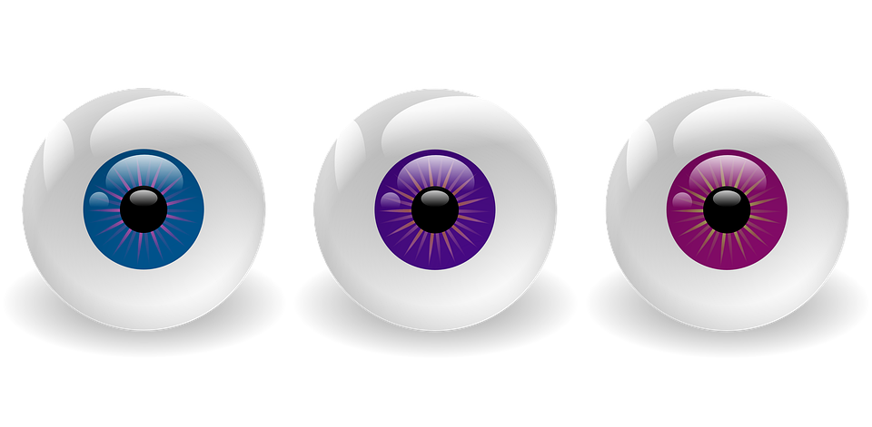 eye ball, vision, sight
