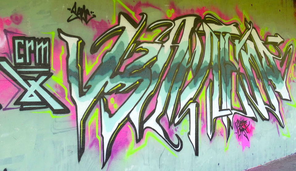 graffiti, color, colorful