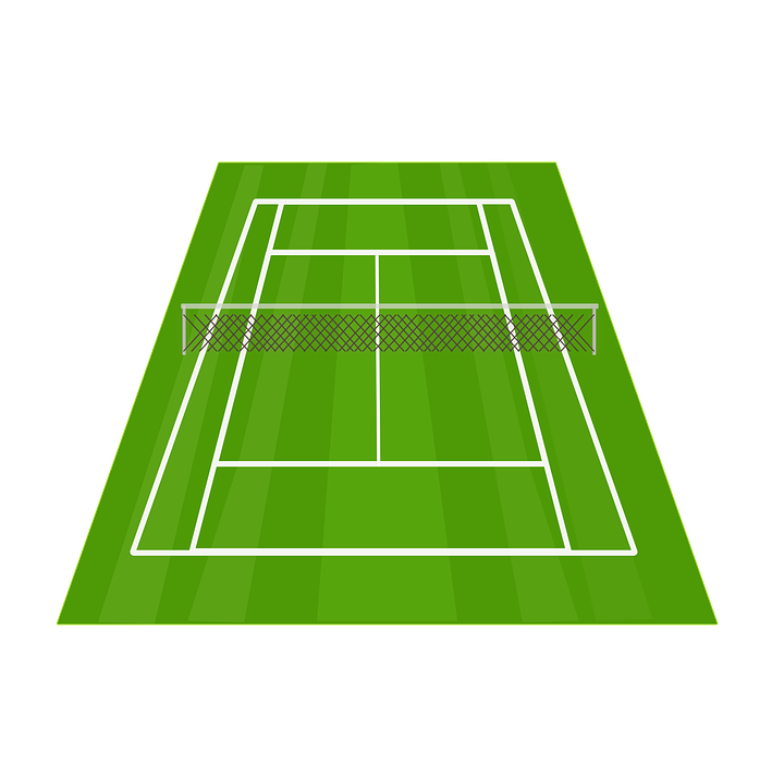 tennis court, tennis, net