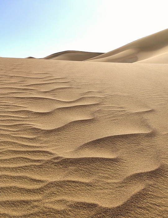 desert, sand dunes, sandstorm