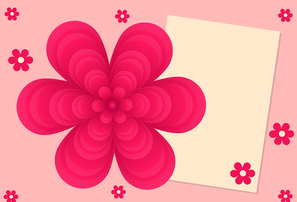 happy mothers day, floral card, greeting card