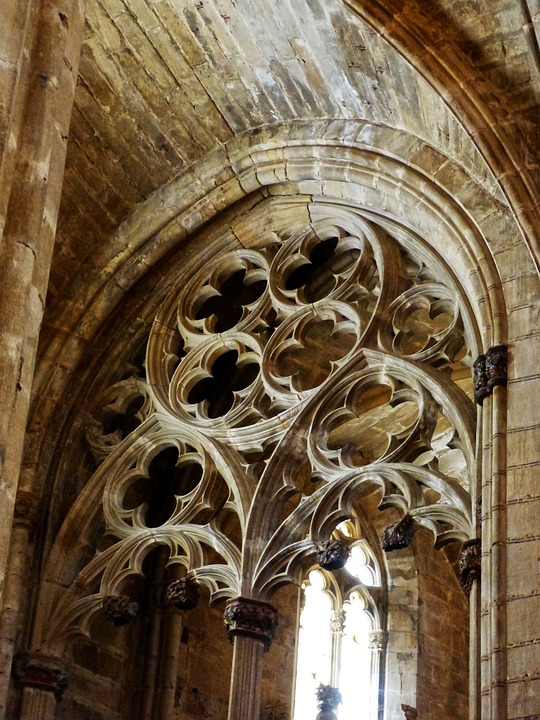 gothic, tracery, ogee