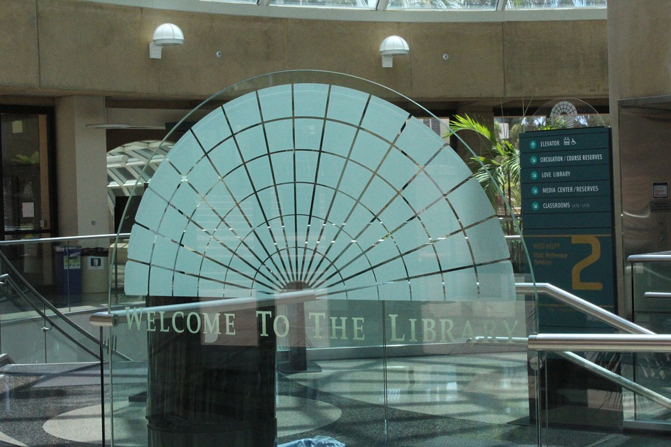 san diego state university, library, glass dome symbol