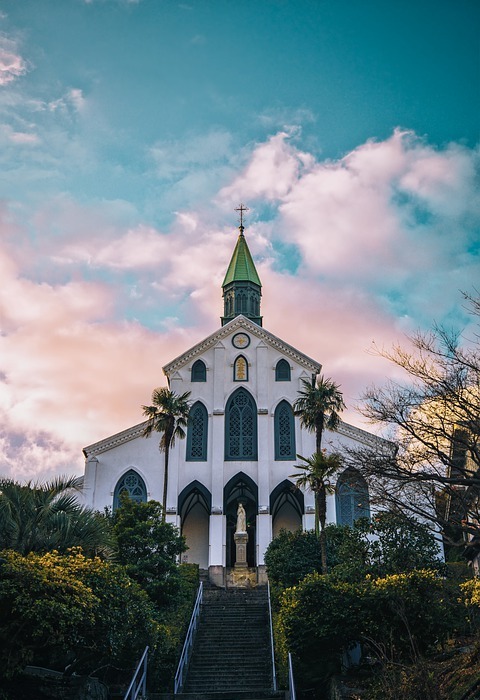 catholic church, oura catholic church, nagasaki