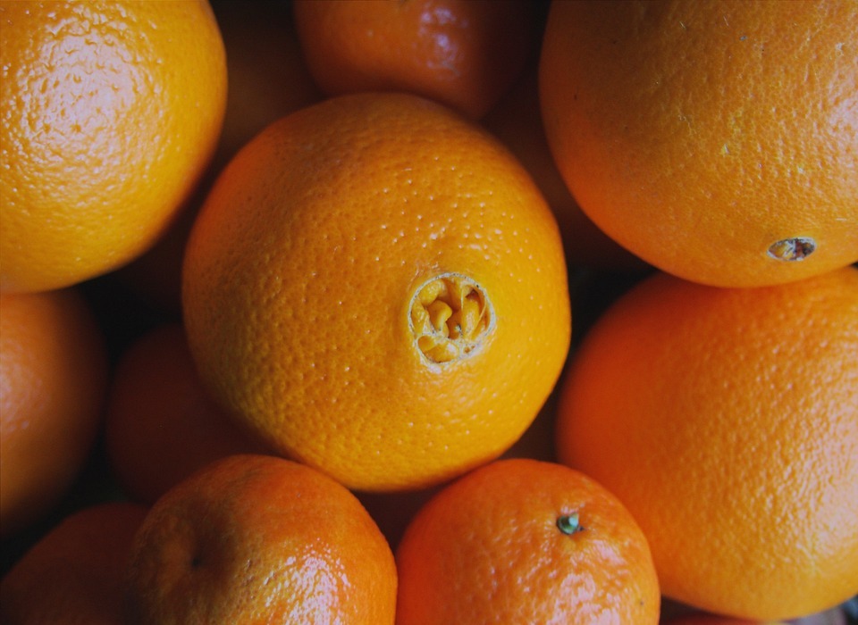 oranges, fruits, food