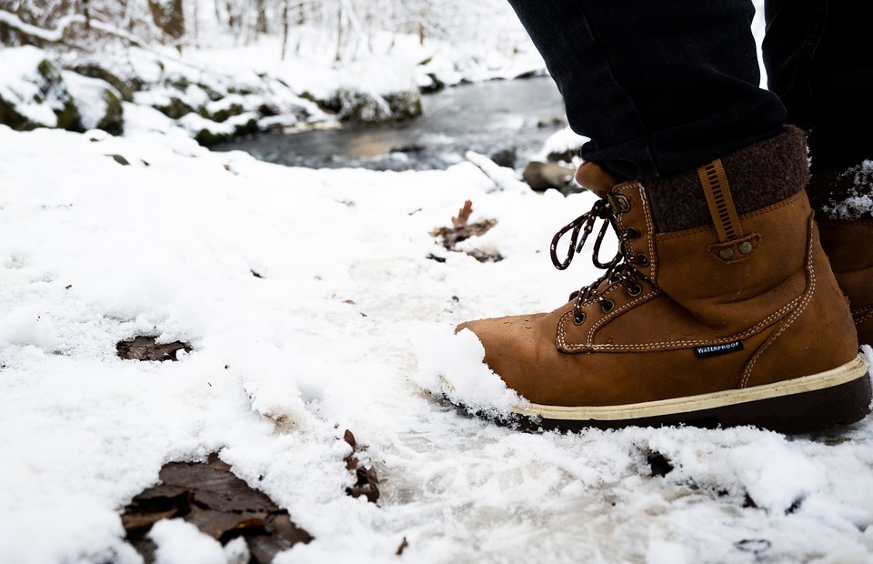 snowy, winter boots, winter mood