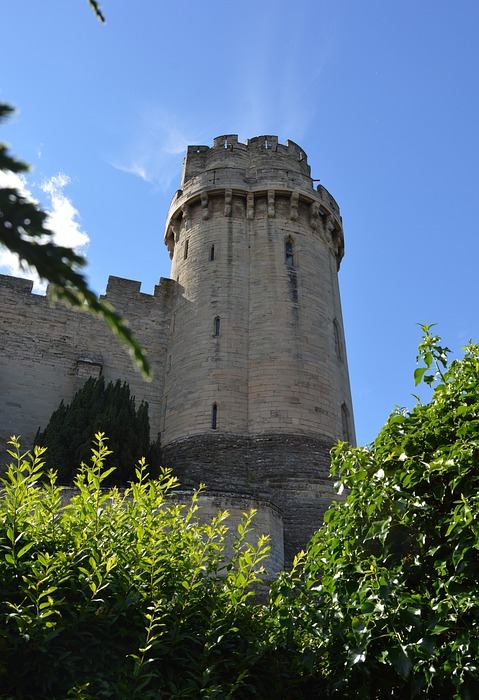 castle, tower, warwick