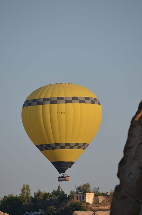 balloon, cappadocia, hot air balloon