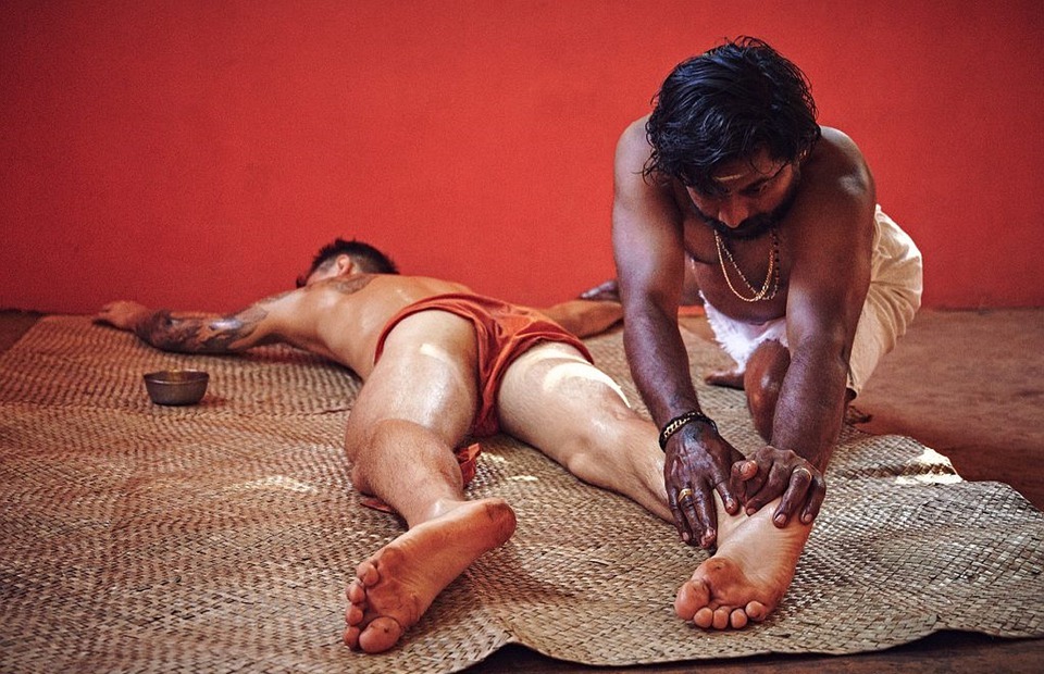 massage, traditional, skin