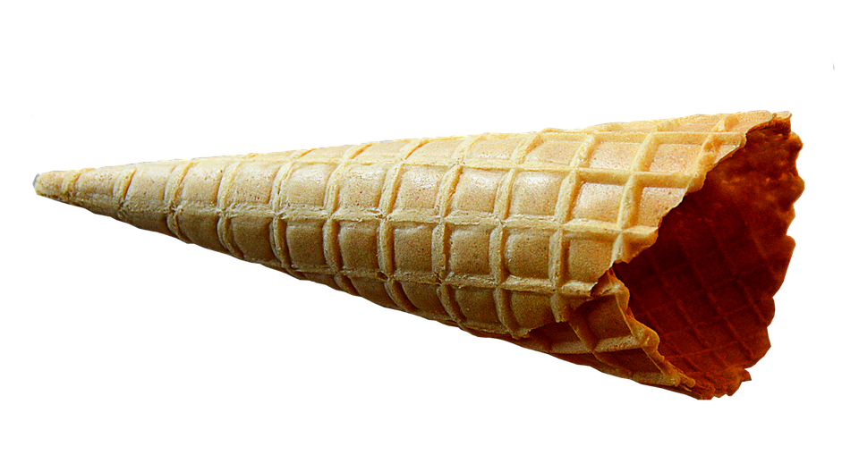 ice cream cone, sweet