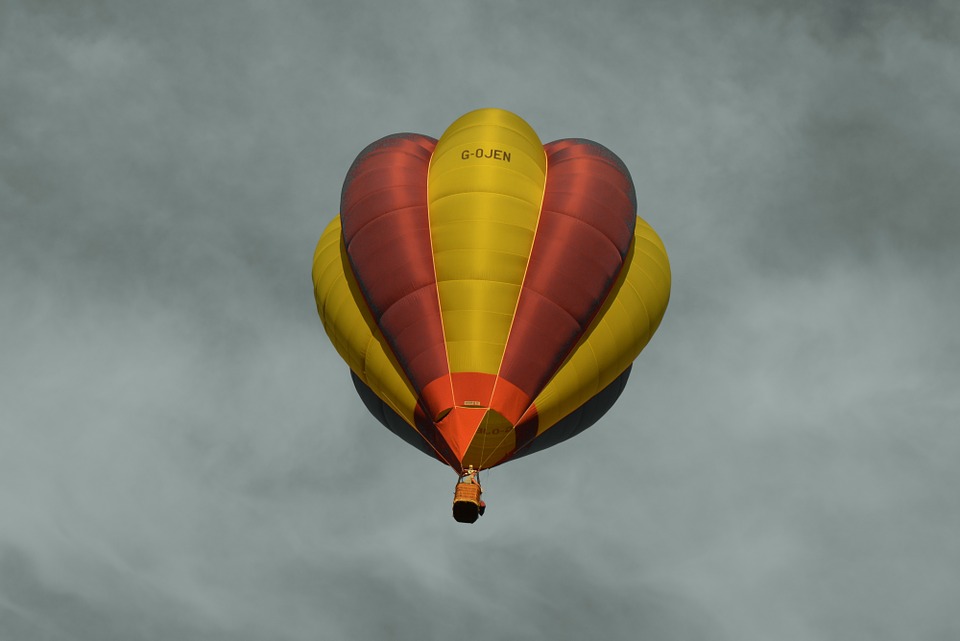 hot air balloon, balloon, colour