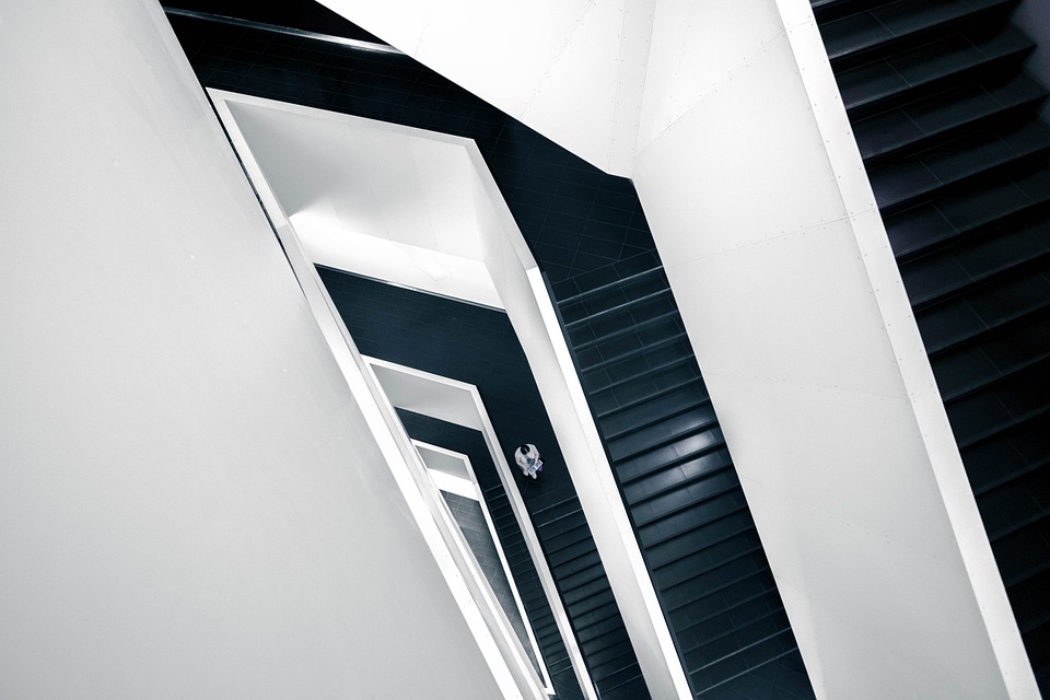 stairwell, stairs, staircase